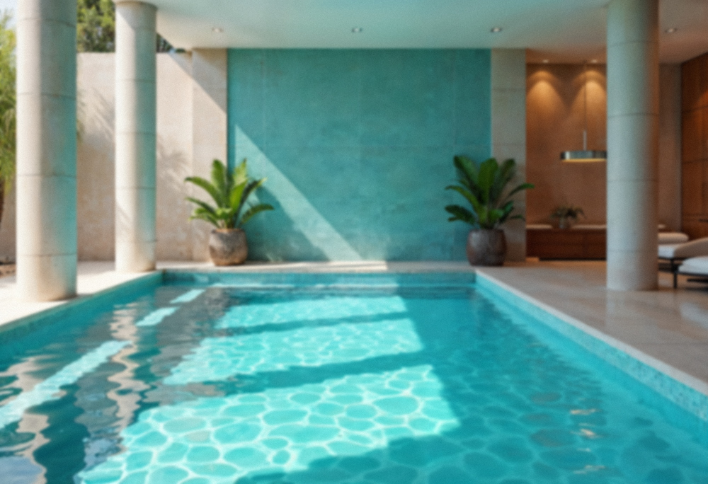 quórum piscina aquecida