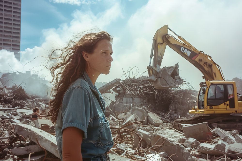 demolição condomínio